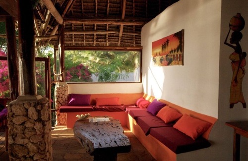 Pwani Mchangani Apartment | Junior Suite 6 Sea Front in a Boutique Hotel with private beach... dreamy