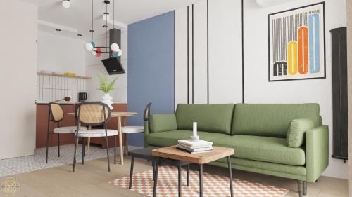 Bialystok Apartment | Jurowiecka 22 BLUE Centrum Modern Apartment