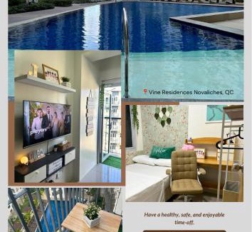 San Bartolome Apartment | JustRelax Staycation at Vine Residences