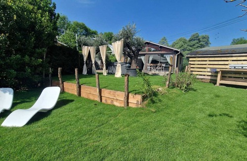 Courcelles-Sapicourt Ski Chalet | Käbane 81, Lodge Avec spa au Bord de L'eau