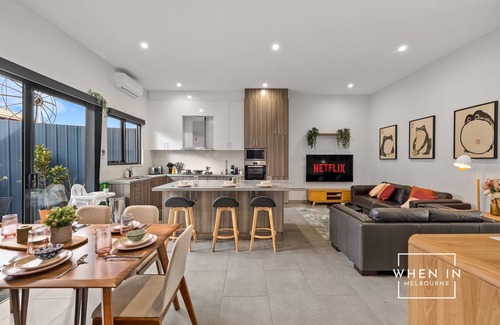Brunswick North House | Kōhī Haus - Central Brunswick - Walk to Cafes - Minutes to Sydney Rd & Lygon St
