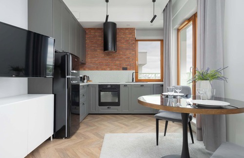 Bielany Apartment | Kaliszówka 2 | Warsaw | Elegant Studio | Remote Work