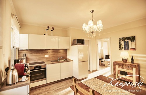 Bad Nauheim Apartment | Kampowski Apartment Deluxe * | Grand Deluxe Apartment at the Kurpark