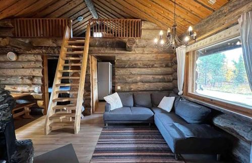 Yllasjarvi House | Keloparitalon loma-asunto Ylläs-näkymällä ja paljulla