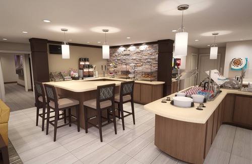 Sterling Heights Condo | King Suite | Buffet Breakfast, Indoor Pool Access + 24h Business Center