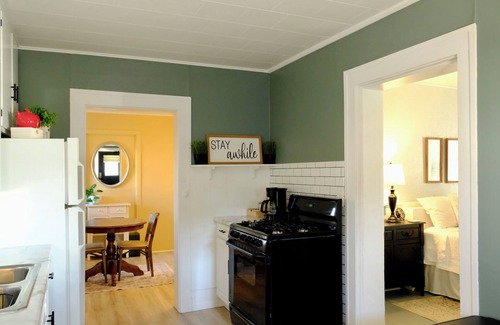 Palmyra Apartment | King Suite Sanctuary: Historic Main Street Charm in Downtown Palmyra