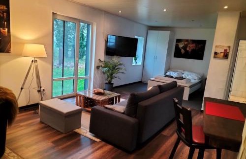 Minden House | Kleine Landhaus-Wohnung im freistehenden Fachwerkhaus