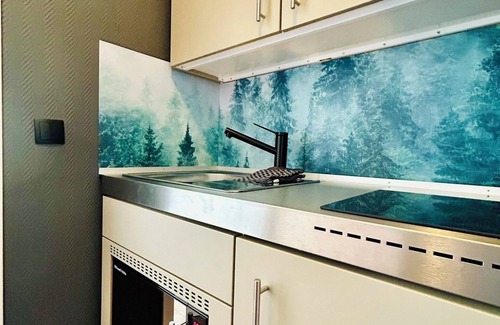 Wilkendorf Apartment | Koi Balkon-appartement Mitten im Grünen