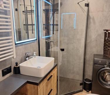 Gliwice Apartment | Komfortowy apartament dla 7 osób CH Arena, prywatny parking
