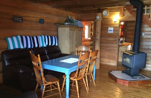 Boswell Ski Chalet | Kootenay Lake Lodge Waterfront Log Chalet - location, location, location !