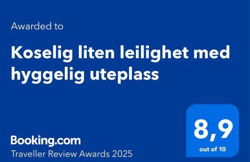 Kragero Apartment | Koselig liten leilighet med hyggelig uteplass