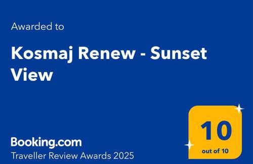 Rogaca Apartment | Kosmaj Renew - Sunset View
