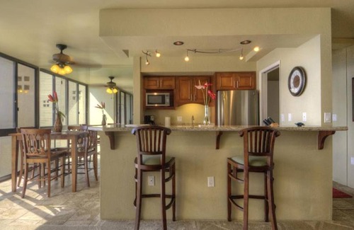 Poipu Condo | Kuhio Shores 317. OCEAN FRONT! Cold A/C