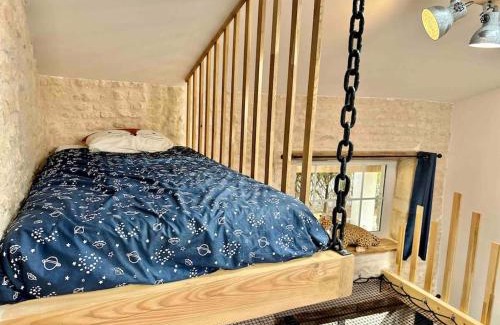 Saint-Medard-d'Aunis House | L'atelier - Duplex Gîte de charme avec Spa La Rochelle