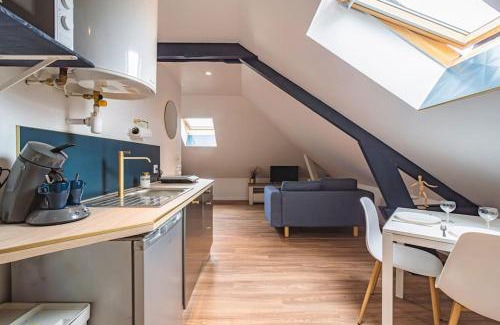 Isles-sur-Suippe Apartment | L'Azur doré, studio pour 2 voyageurs