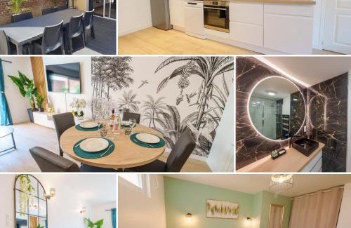 Saint-Quentin Apartment | L'Escale Tropicale, appartement indépendant avec terrasse privative