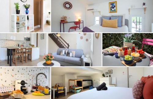 Lalande-Grand Selve Apartment | L'Ethnique 7p - Climatisation - Jardin - Parking - Salle de Sport