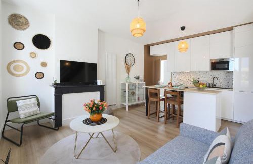 Lalande-Grand Selve Apartment | L'Ethnique 7p - Climatisation - Jardin - Parking - Salle de Sport