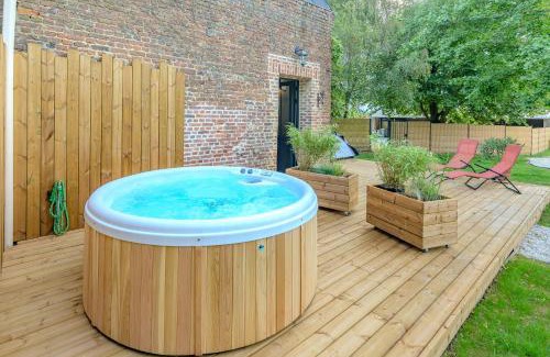 Marcy-sous-Marle House | La Bergerie des 2 Tilleuls - Maison avec jacuzzi