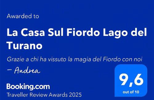 Paganico Sabino House | La Casa Sul Fiordo Lago del Turano