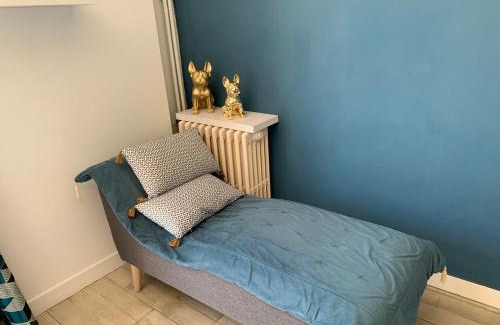 Le Marais Apartment | La Grande Terrasse, appartement rez-de-jardin