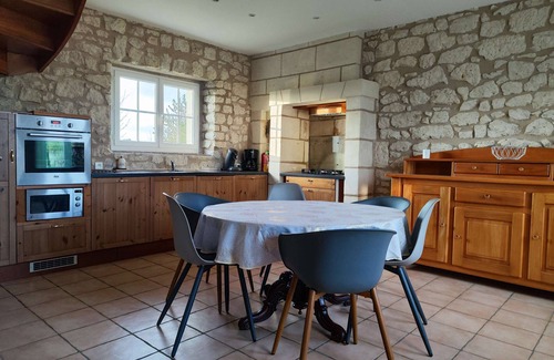 Allonnes Cottage | La Grange des volets rouges (6p)