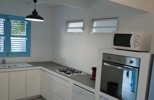 Le Carbet House | La Maison Bleue with private pool at Carbet in Martinique