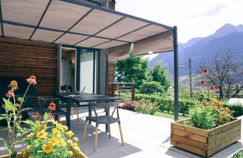 Montan-Angelin-Arensod Villa | La Maison du Renard, villa con giardino e vista sulle montagne