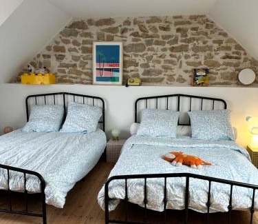Kerlouet House | La Maison Trèfle - Entre terre et mer - 3 chambres et 4 lits double