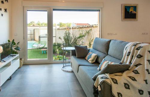 Vadocondes Apartment | La Ren Lecrés Apartamento piscina jardin
