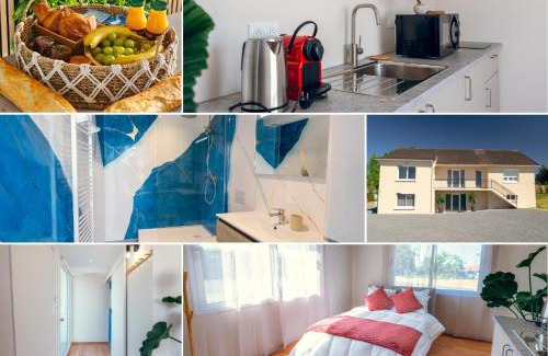 La Ferte-Gaucher Apartment | La simplicité, climatisé avec entrée autonome