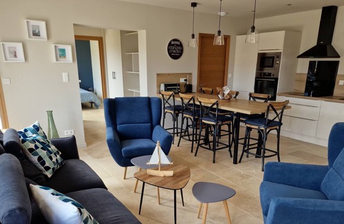 Saint-Aubin-sur-Scie Villa | La Villa des Vertus Bis - Maison décorée avec goût idéalement placée