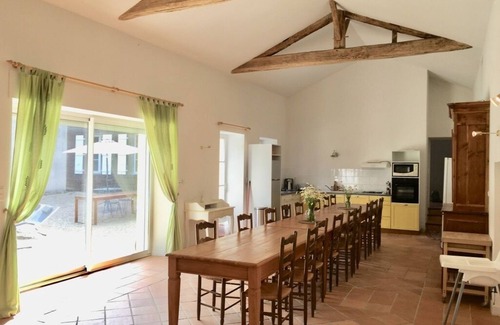 Bourneau Villa | La Villa, private garden and swimming pool in exceptional location with château