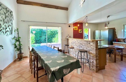 Euzet-les-Bains House | La Villa Verte, Private Pool