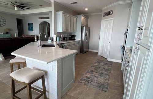West Livingston House | Lake front property on 3 acres offering privacy and never ending views.