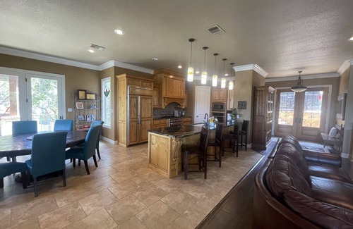 Palo Pinto County House | Lake front, three-story home! Great multi-family getaway with new WiFi!