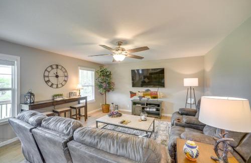 Langston House | Lake Guntersville Vacation Rental with Fire Pit