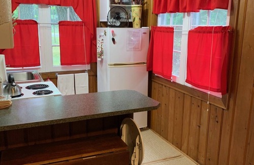 Oscoda Cottage | Lake Huron access wooded 2-bedroom cottage with WiFi in charming Oscoda