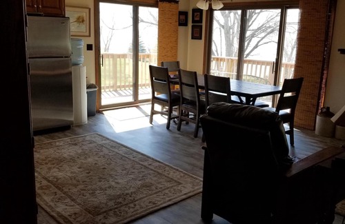 Lonergan House | Lake McConaughy Lake Front home, One King three Queen size beds, Dish TV, WIFI.
