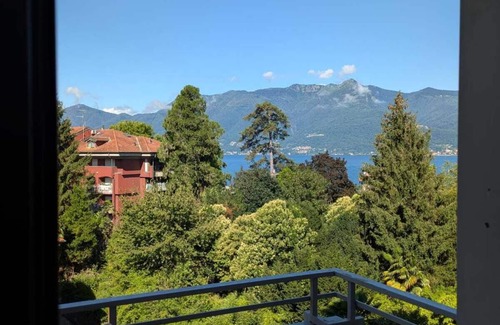 Luino Apartment | Lake & Montains View Studio, 1 Hour from Stresa with Free Parking