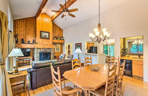 Lake Toxaway House | Lake Toxaway Cabin with Fire Pit - 1 Mi to Marina