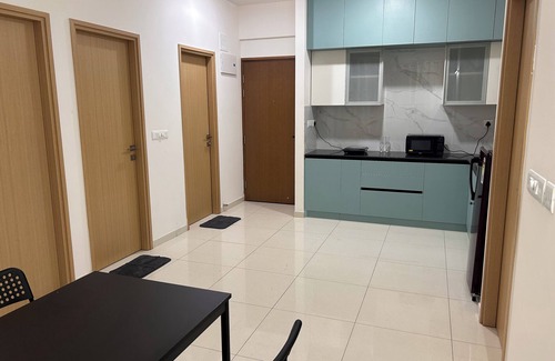 Devanahalli Apartment | Lake View 2BHK, 10 min from Bangalore Airport