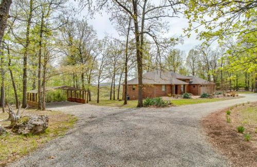 Mountain Home House | Lake-View Retreat with Fire Pit in Mountain Home!