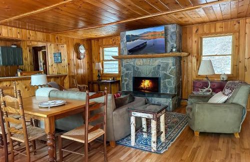 Saranac Lake House | Lakefront Adirondack Cabin - Dock - Canoe - 10 min to Lake Placid