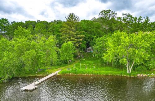 Augusta House | Lakefront Cabin with Fire Pit, Dock, and Boat Rental