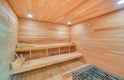 Webster House | Lakefront Cabin with Sauna and Dock in Webster!