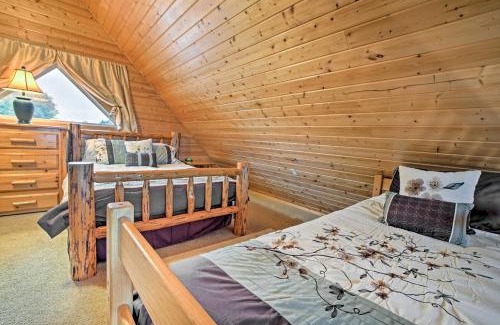 Columbia House | Lakefront Columbia Cabin with Porch and Shared Dock