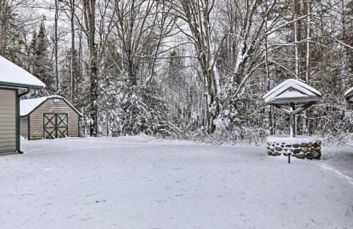 Park Falls House | Lakefront Escape with Fishing Pier and Snowmobiling!