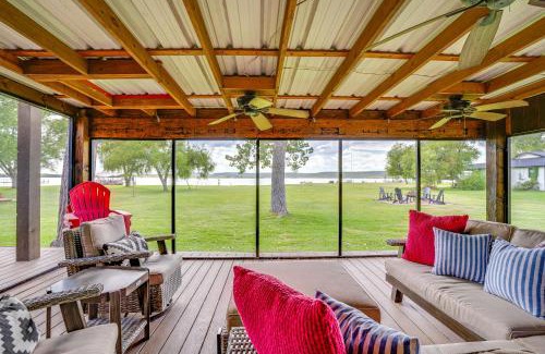 Graford House | Lakefront Graford Home with Fire Pit and Private Dock!