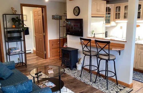Oakland Apartment | Lakefront ground floor apartment on Snow Pond, close to Colby and Thomas College